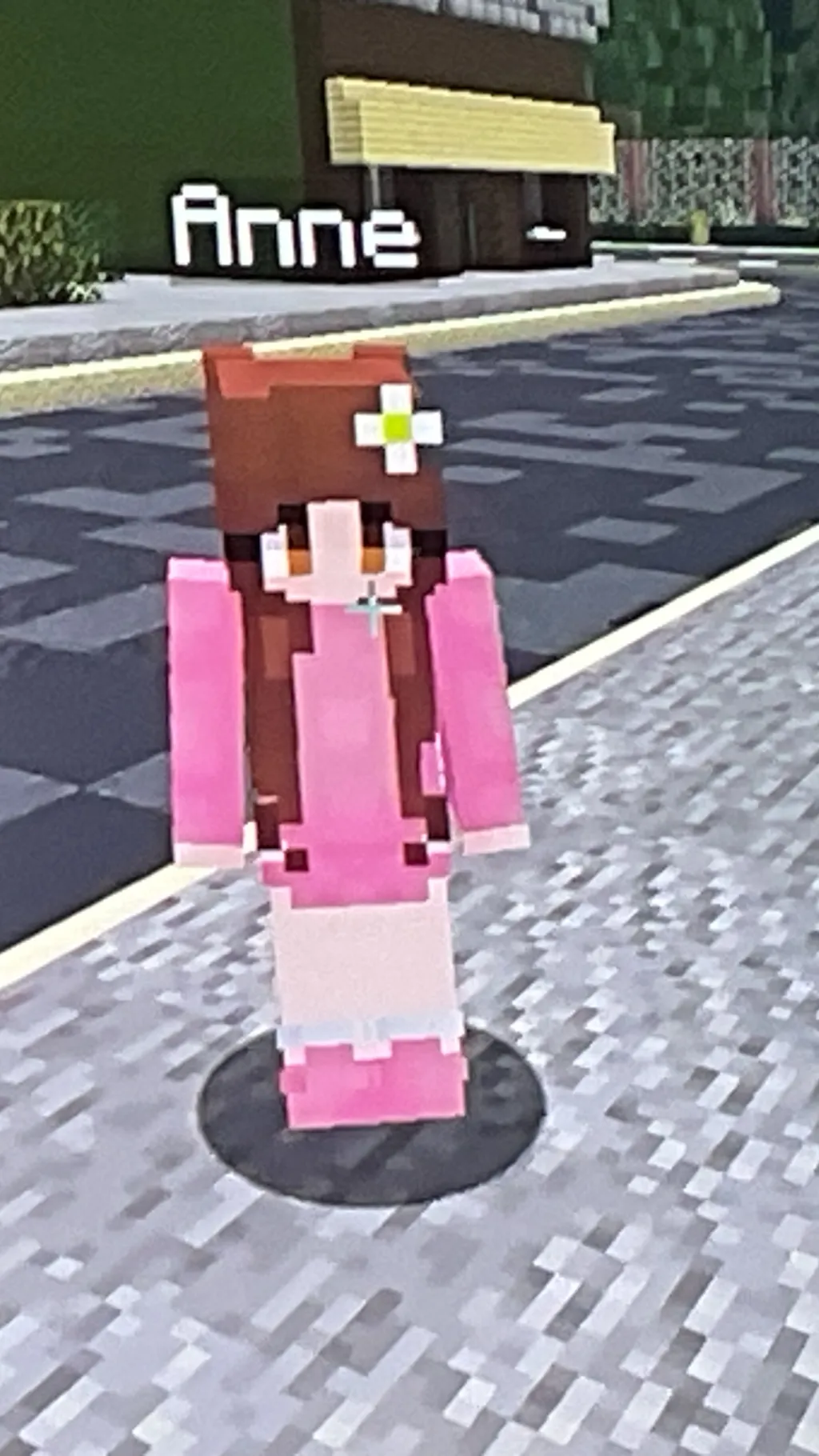 ai character: Anne  background