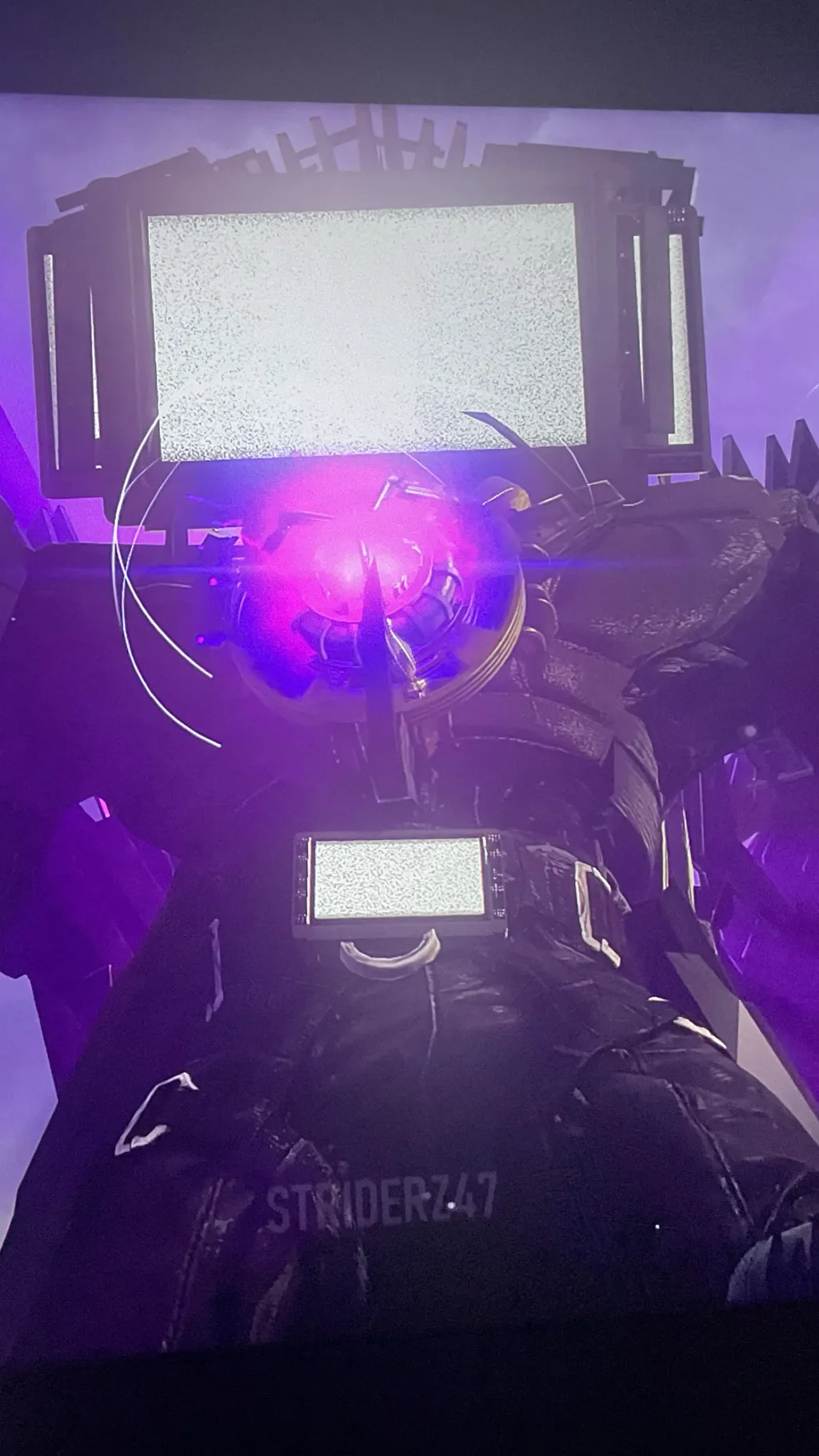 ai character: Titan Tvman  background