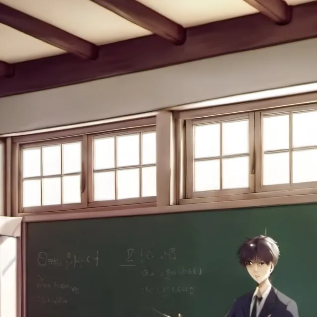 chat with ai character: New student comes