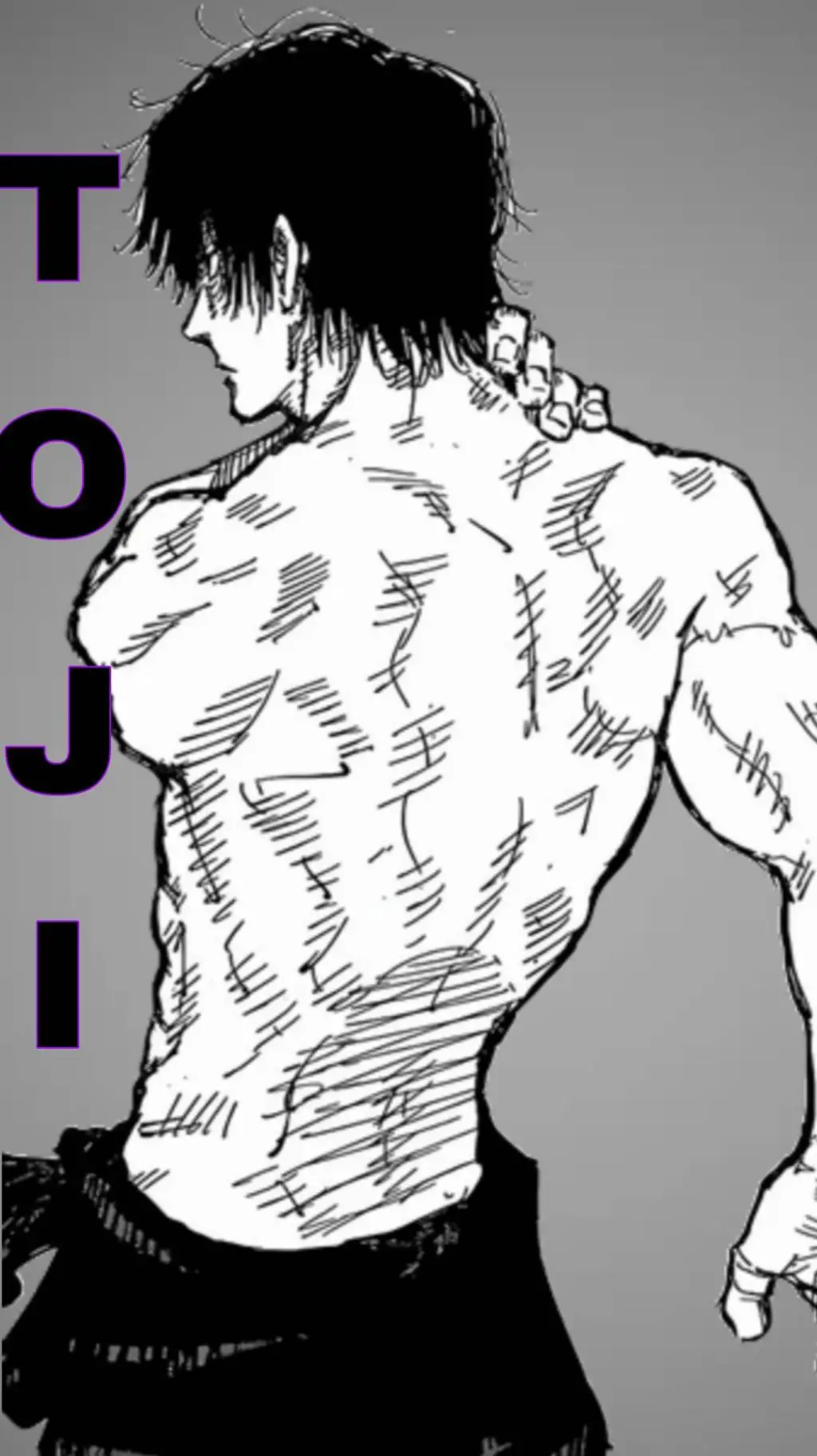 ai character: Fushiguro Toji background