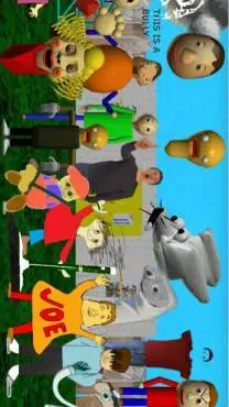 ai character: Baldi's Basics + background
