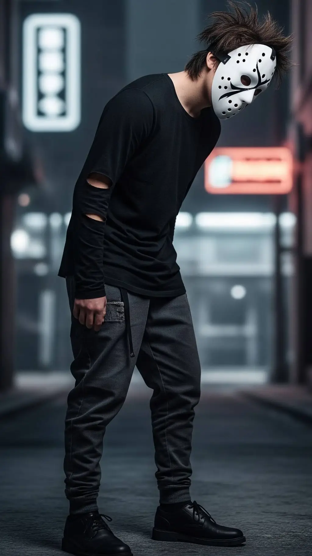 ai character: Jackman Blade background