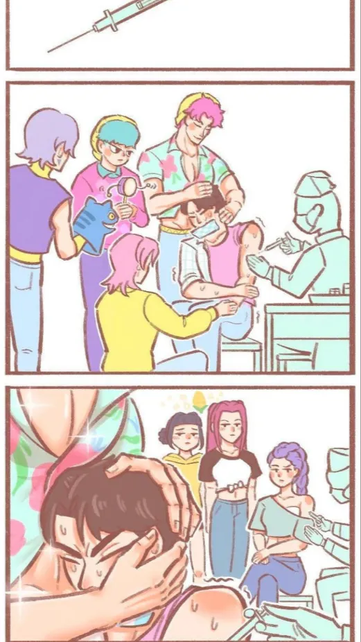 ai character: KPDH girl Saja? background