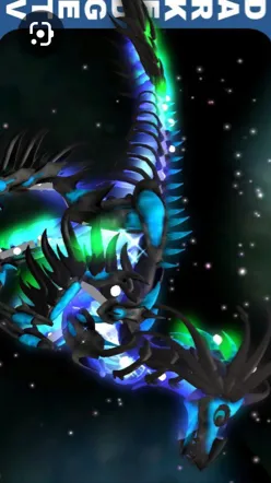 ai character: Celestial raptorjw background
