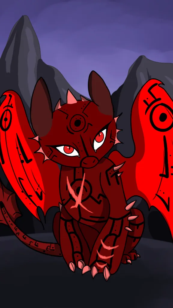 ai character: Blood fury  background