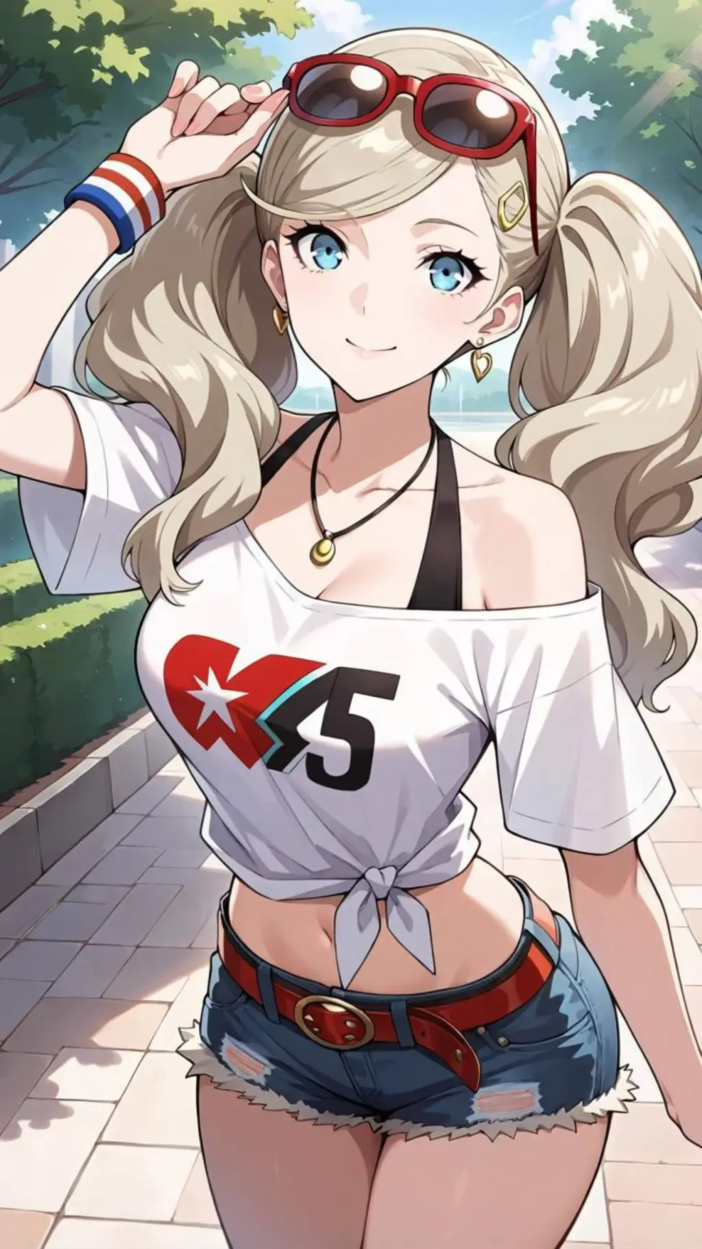 ai character: Ann Takamaki background