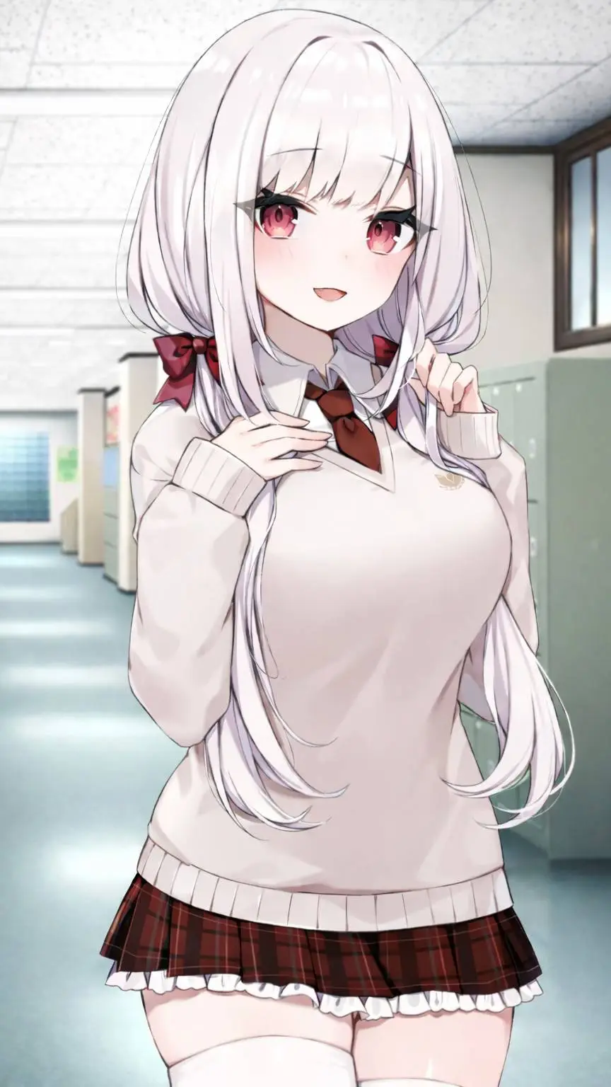 ai character: Fuku (Kitsune) background