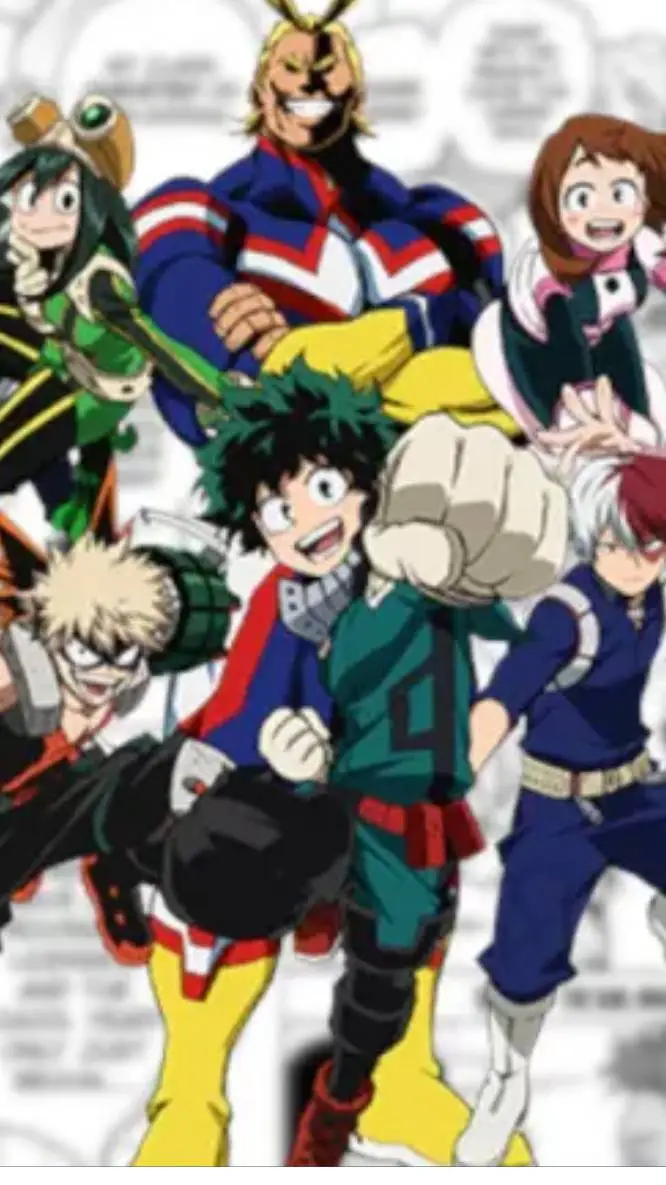 ai character: My Hero Academia! background