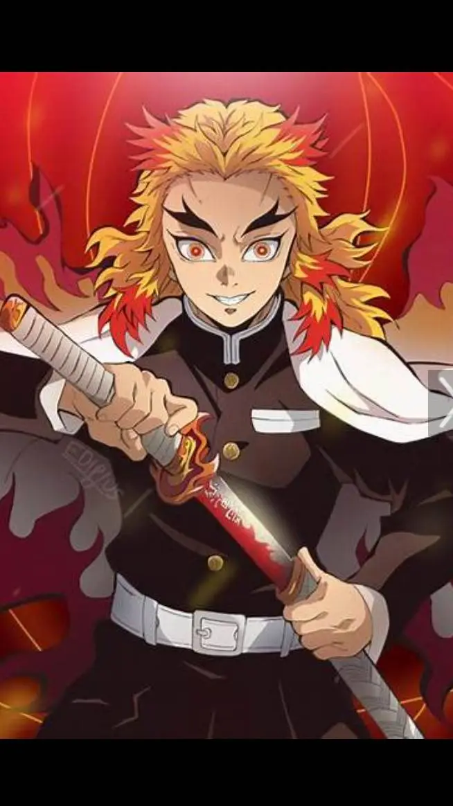ai character: Rengoku background