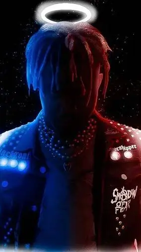 ai character: Juice and X background