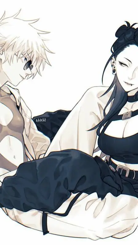 ai character: Gojo x Geto Femboy background