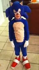 ai character: CURSED SONIC! background