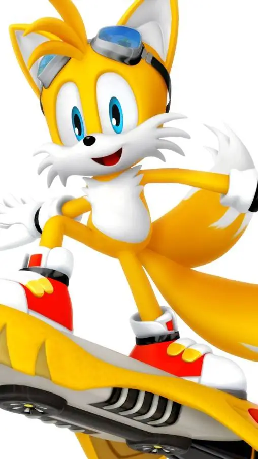 ai character: Sonic Riders! background