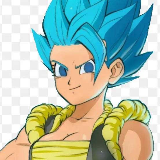 chat with ai character: Female Gogeta 