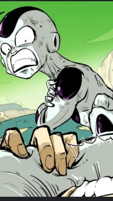 ai character: Frieza x Goku  background