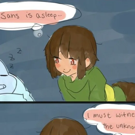 chat with ai character: Chara x sans