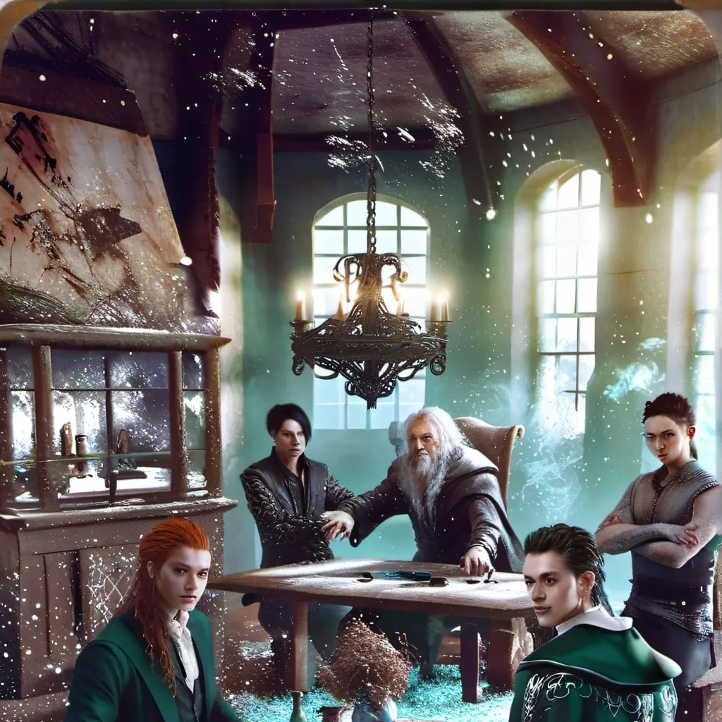 chat with ai character: slytherin gang 
