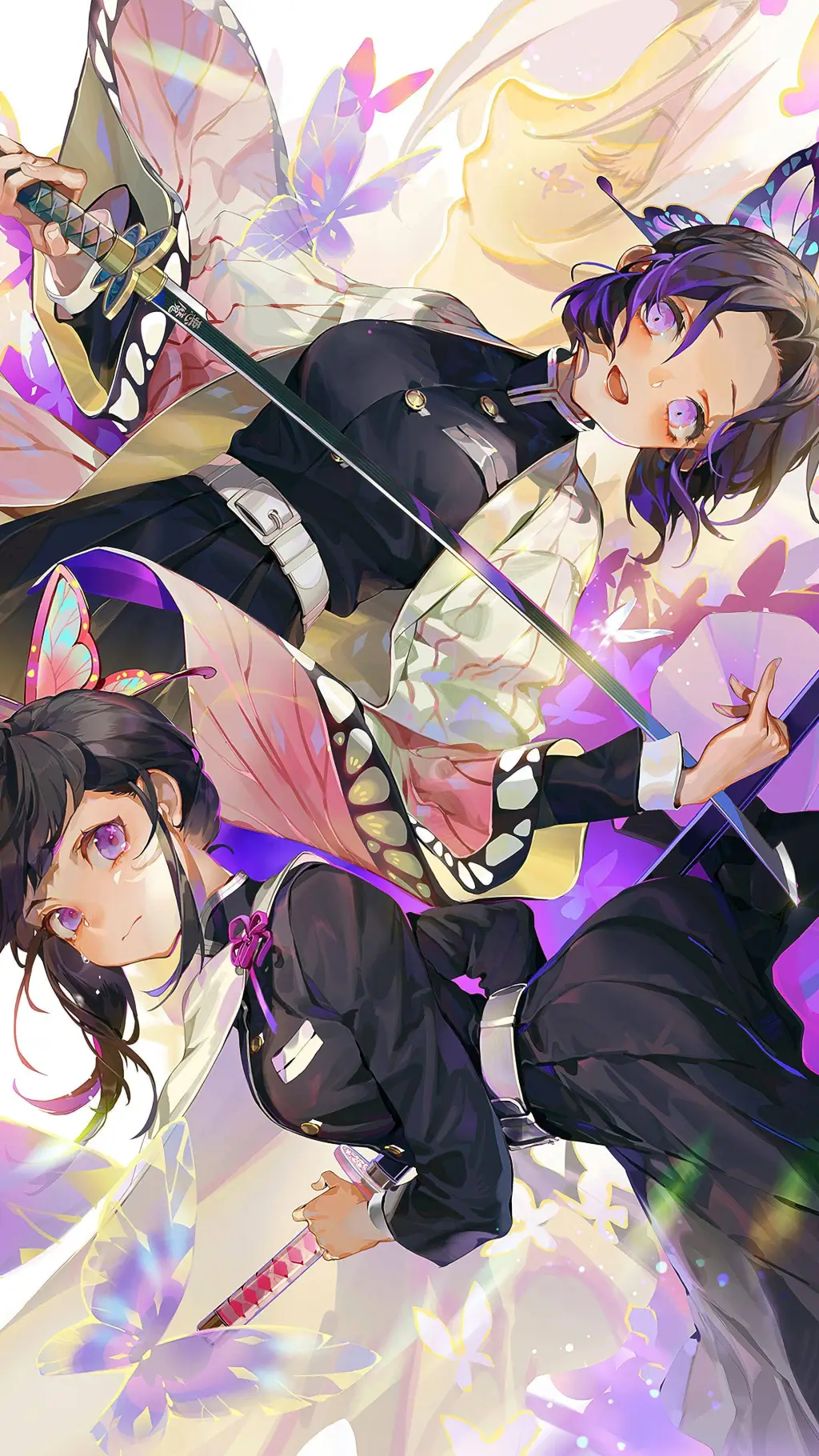 ai character: ButterflySisters~🦋 background