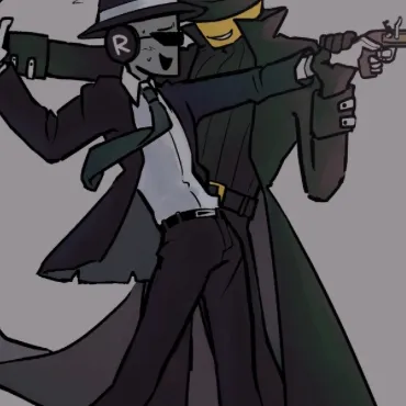 chat with ai character: Double fedora