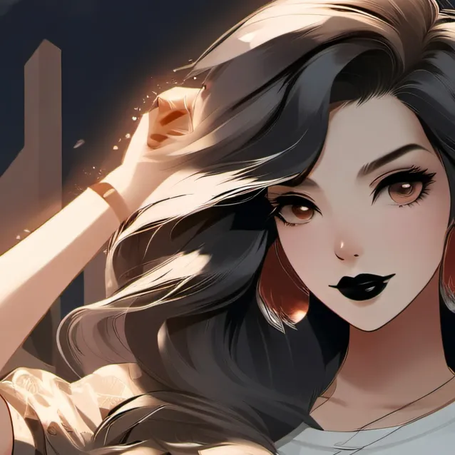 chat with ai character: lip stick 