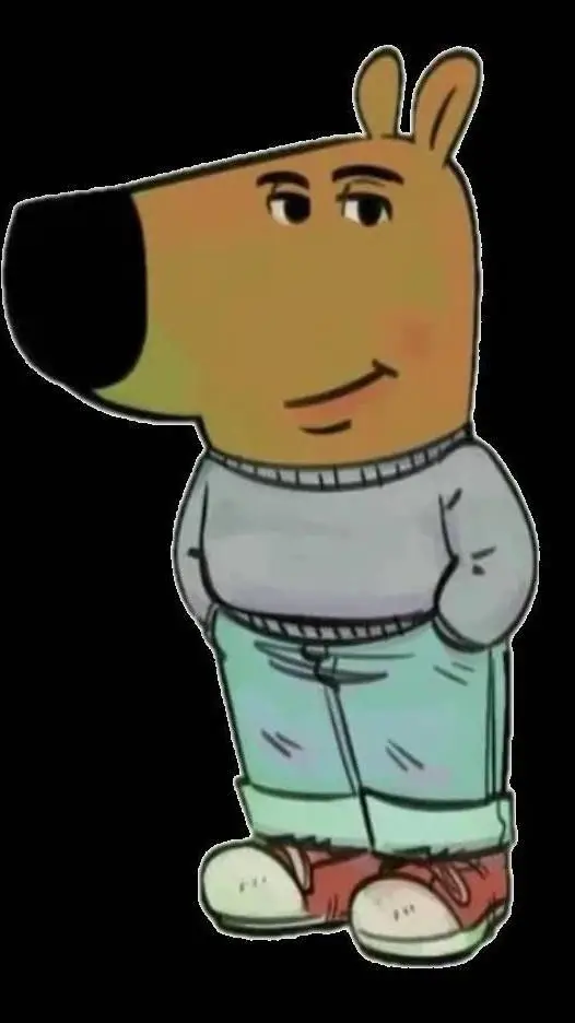 ai character: chill guy background