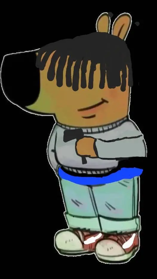 ai character: Dreadhead chillguy background