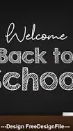 ai character: Back to school  background
