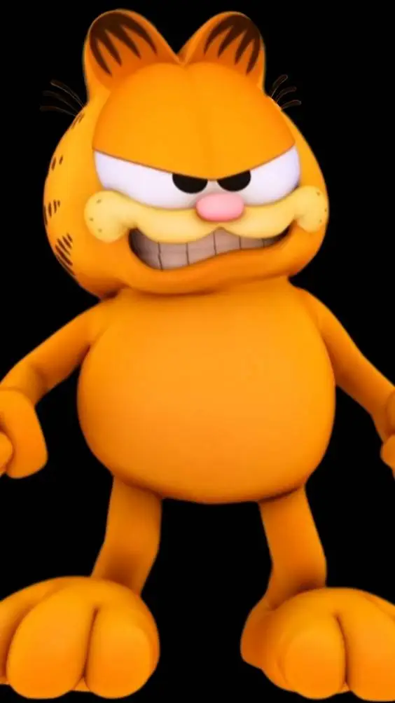 ai character: Garfield background