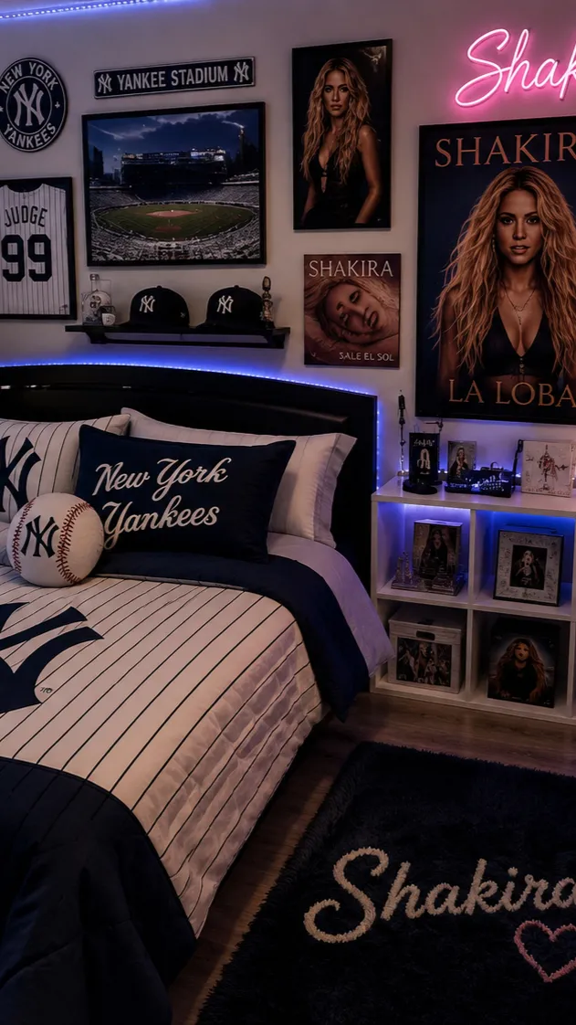 ai character: Your bedroom background