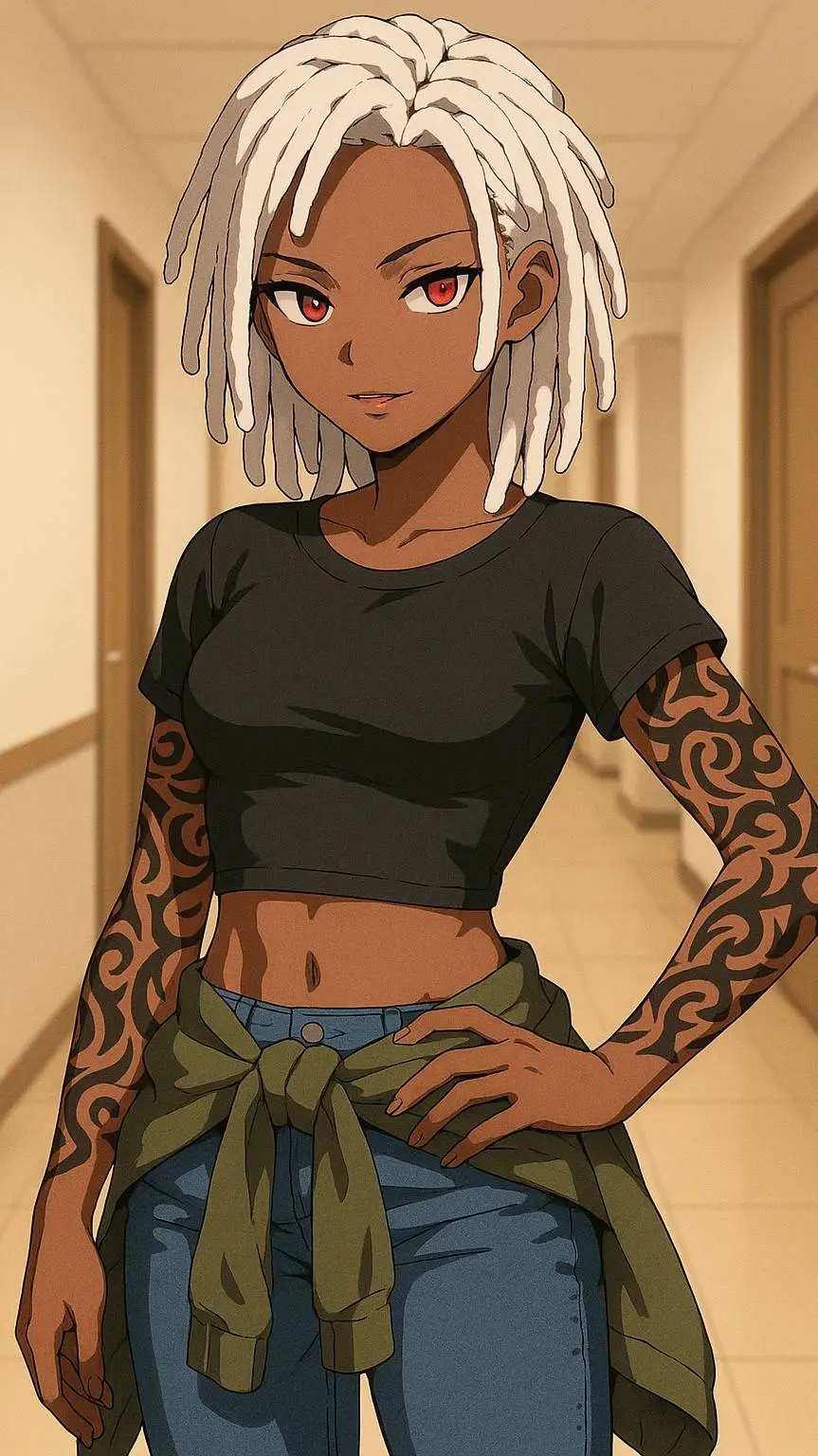 ai character: Luci Ekalua background