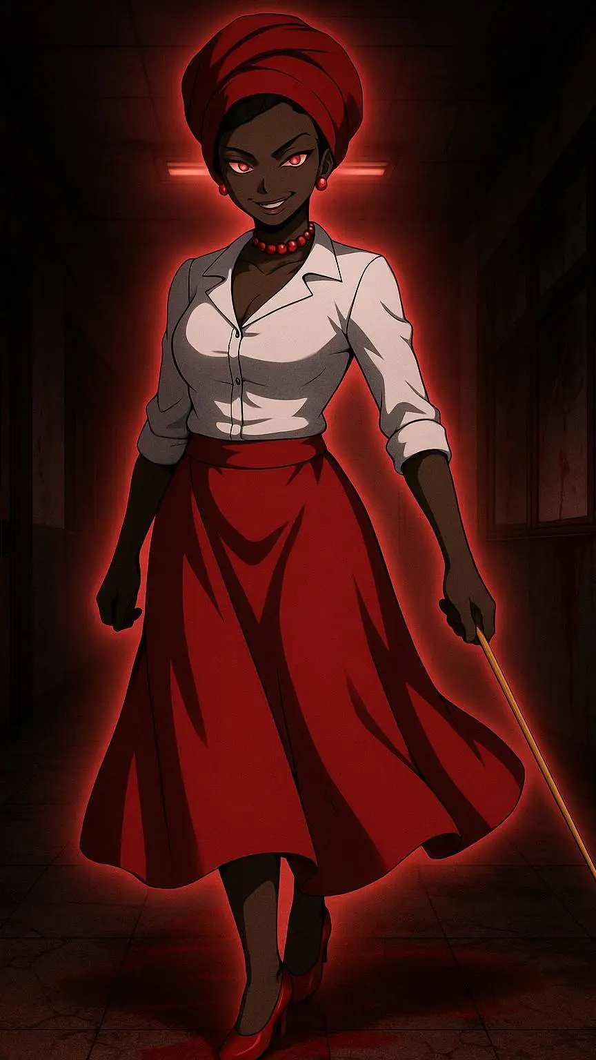 ai character: Madam Koi koi(2.0) background