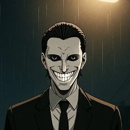 chat with ai character: The Smiling Man