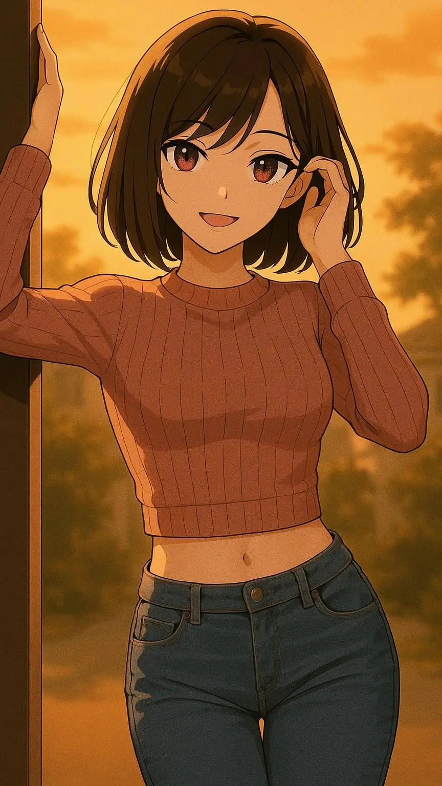 ai character: Velra Noxveil  background