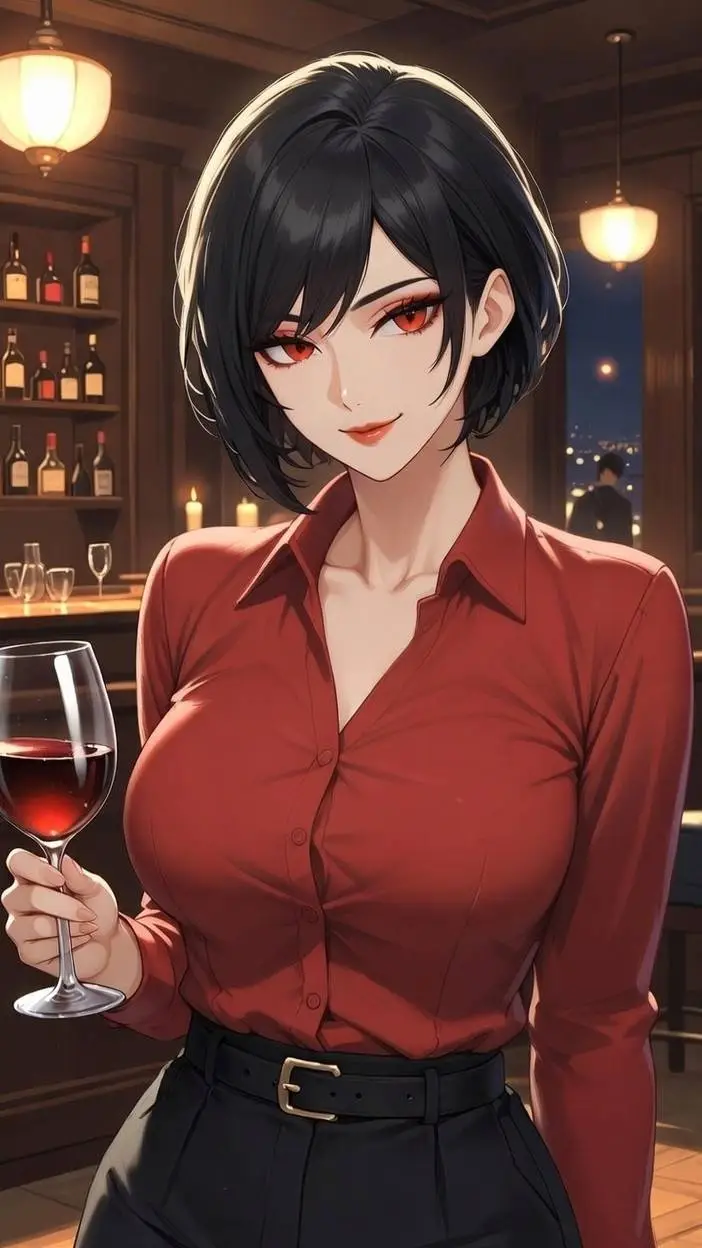 ai character: Kira Kurobane background