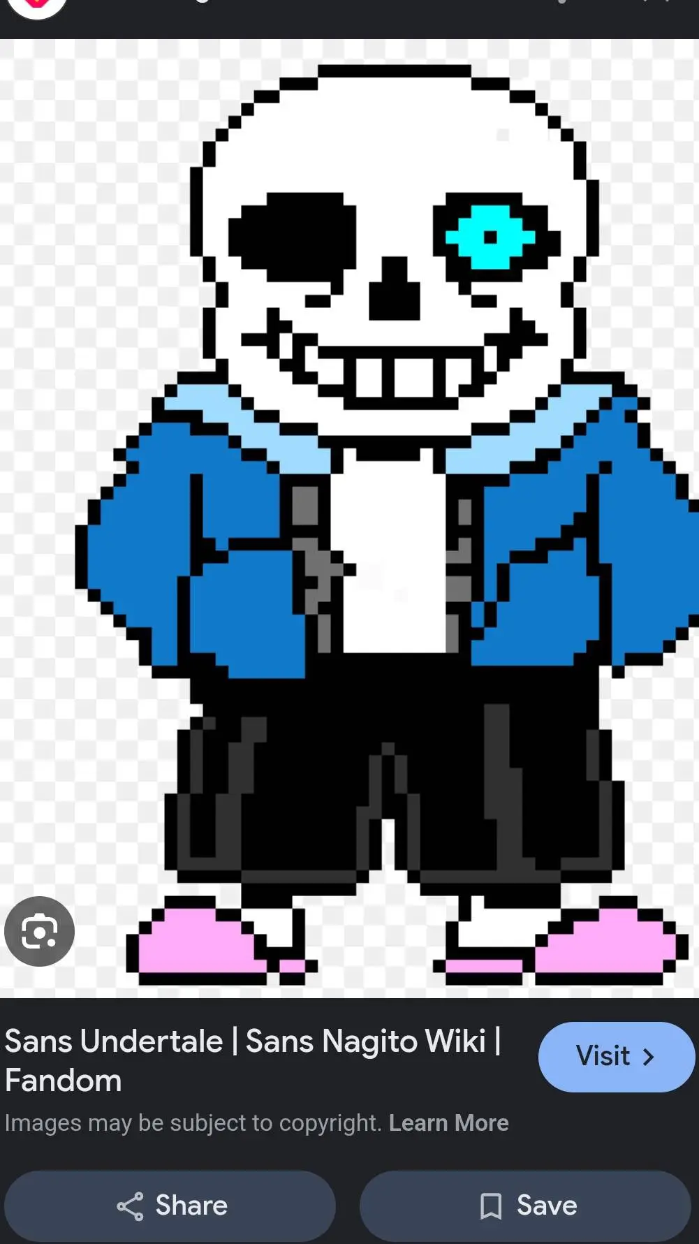 ai character: sans background