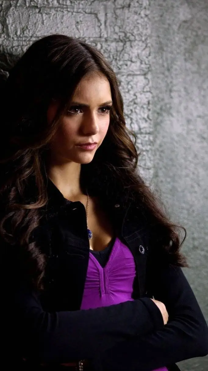 ai character: Katherine Pierce  background