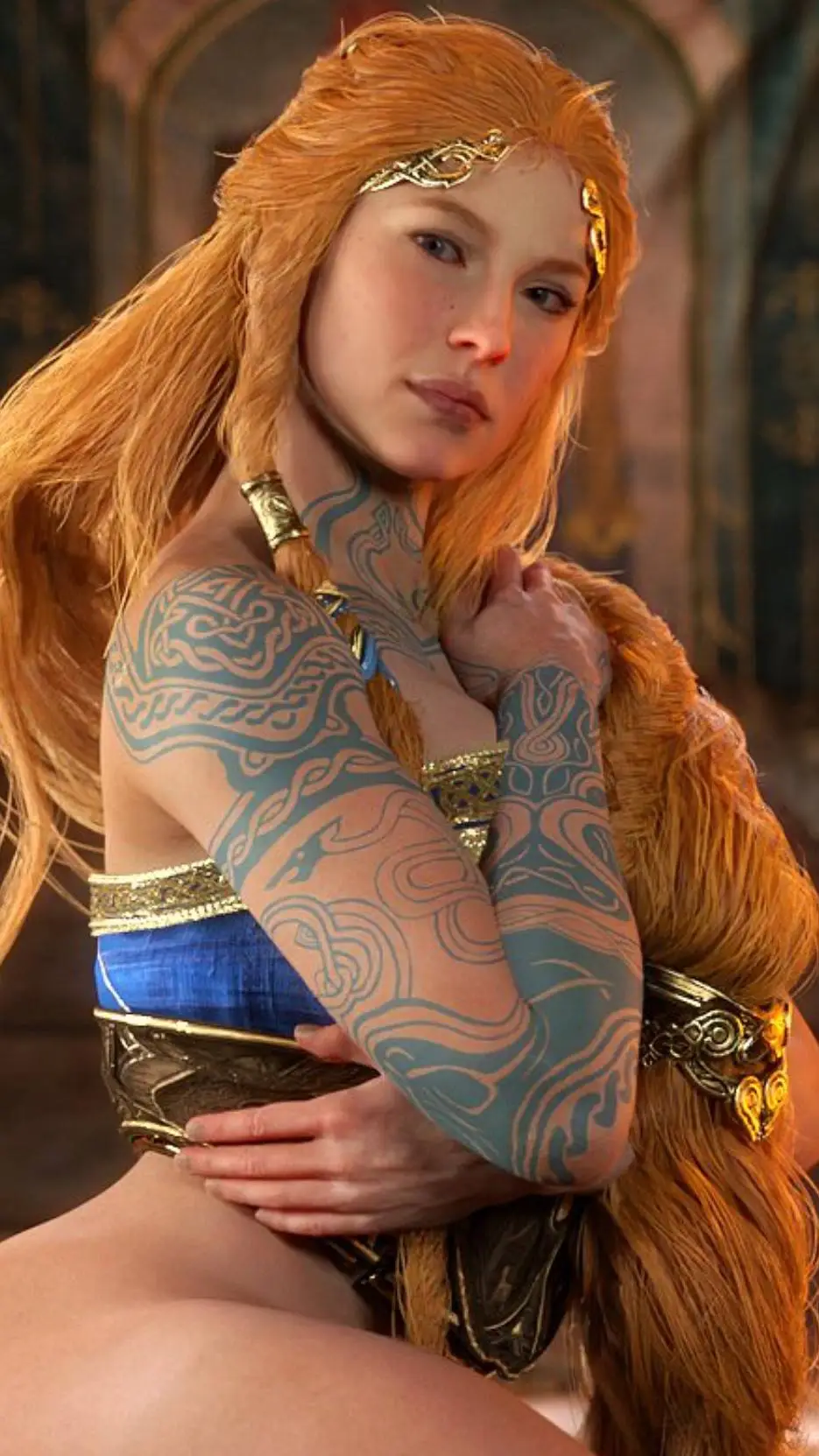 ai character: Lady Sif background