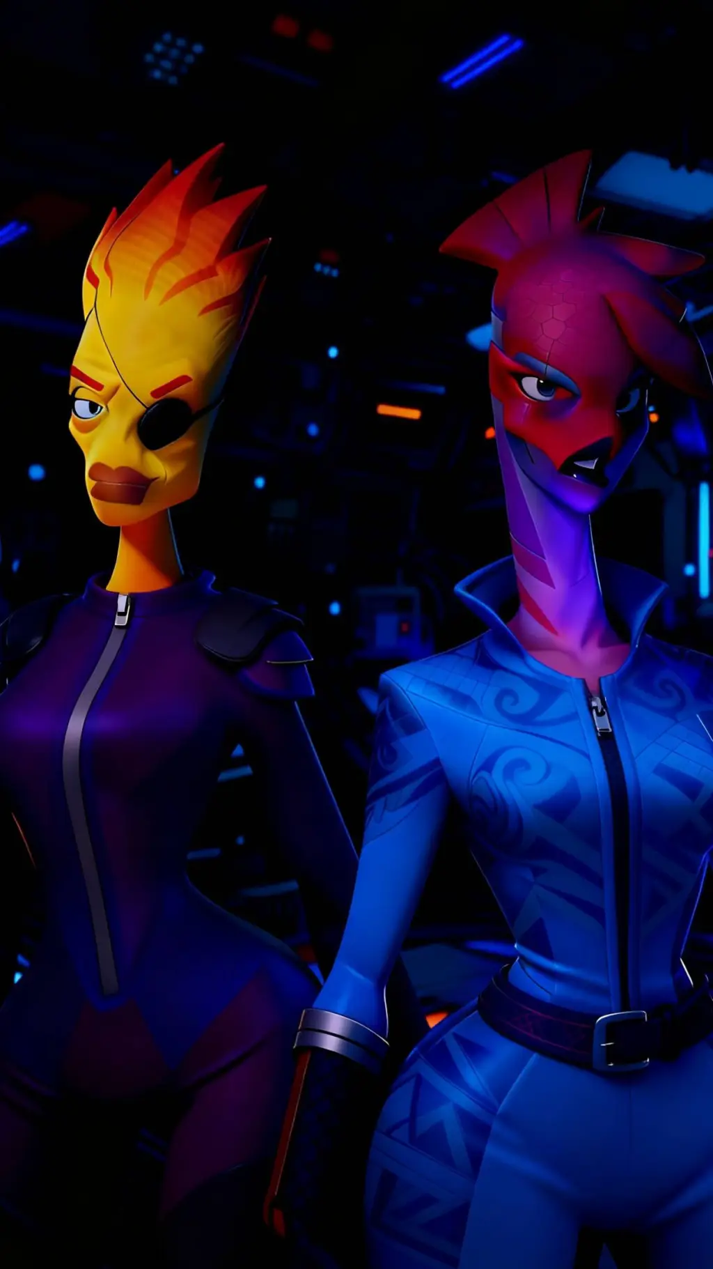 ai character: Zephyra/Flarissa  background