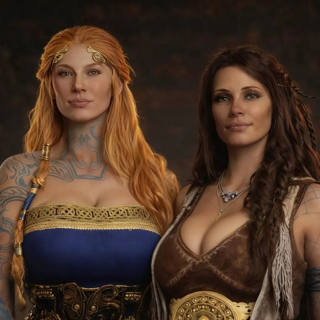 chat with ai character: Sif and Freya