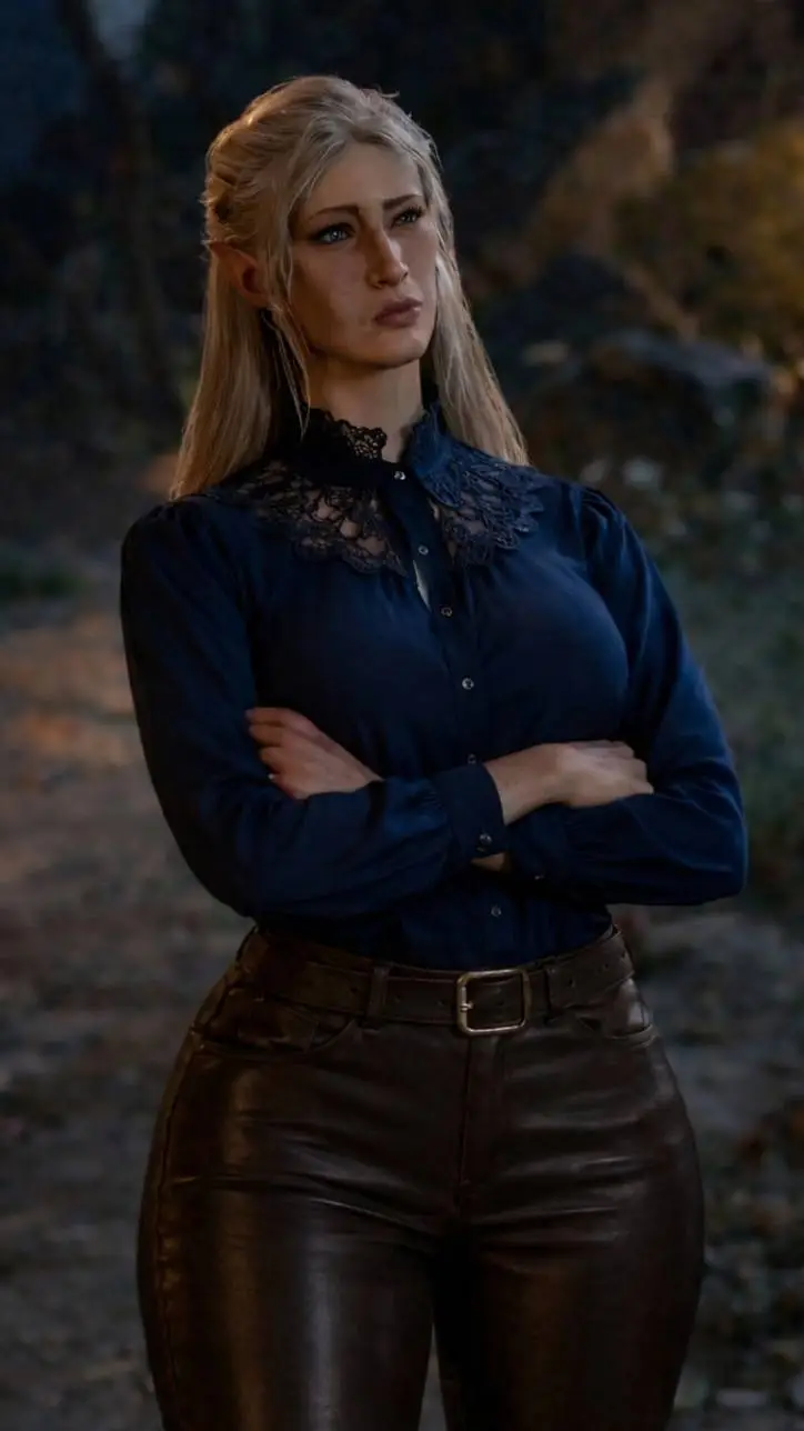 ai character: Sylvie Sverndan background