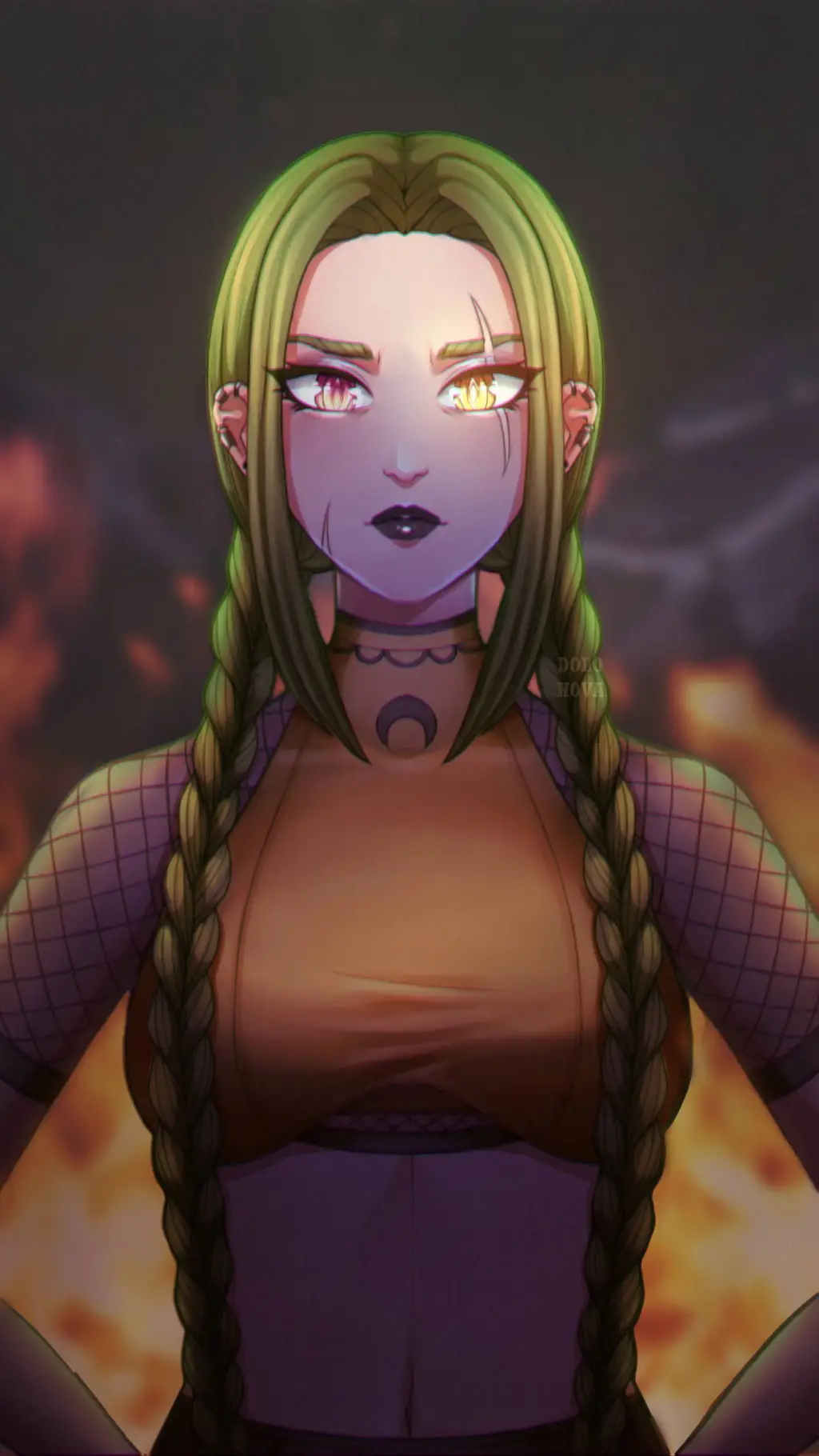 ai character: Aya background