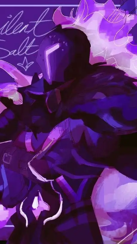 ai character: silent salt  background