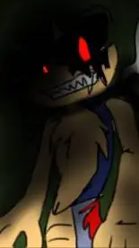 ai character: Naga Sonic.exe background