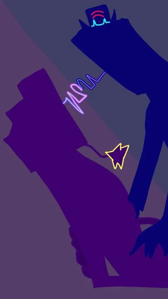 ai character: Vox x mpf background