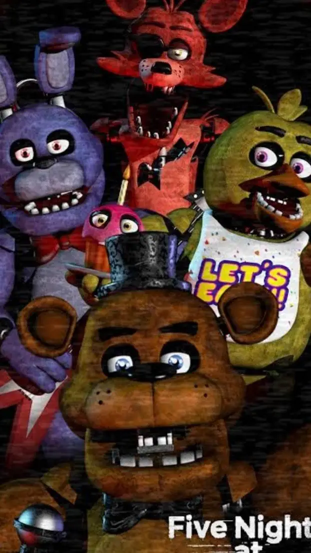 ai character: FNAF 1 background