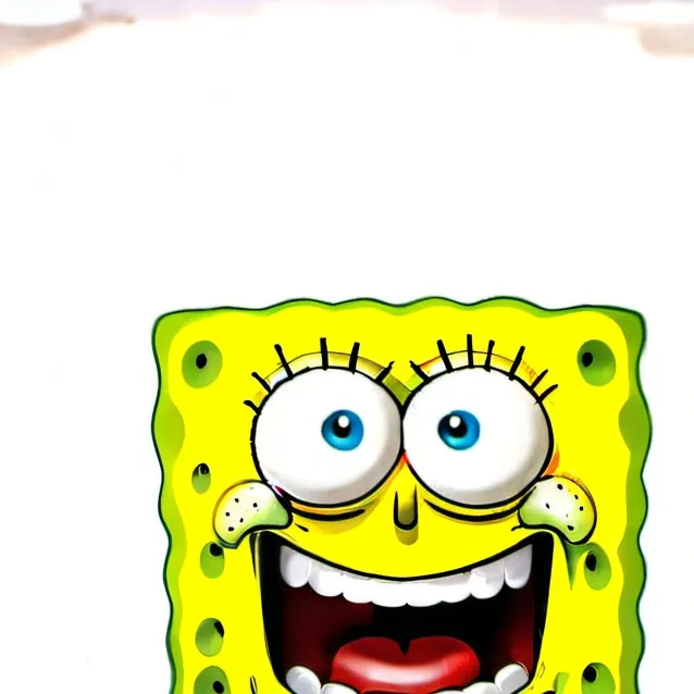 chat with ai character: spongebob with gun