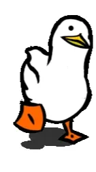 ai character: Just a duck background