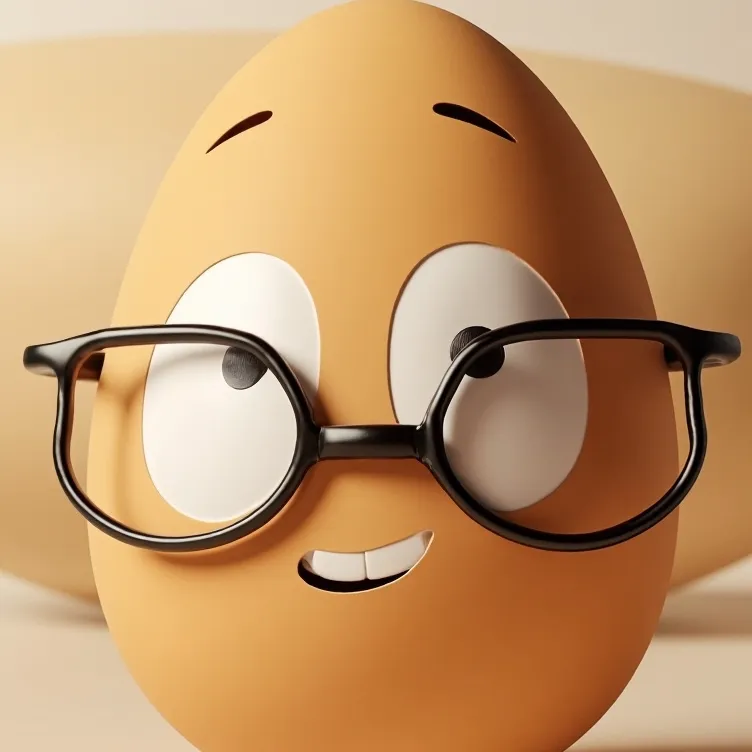 chat with ai character: egg