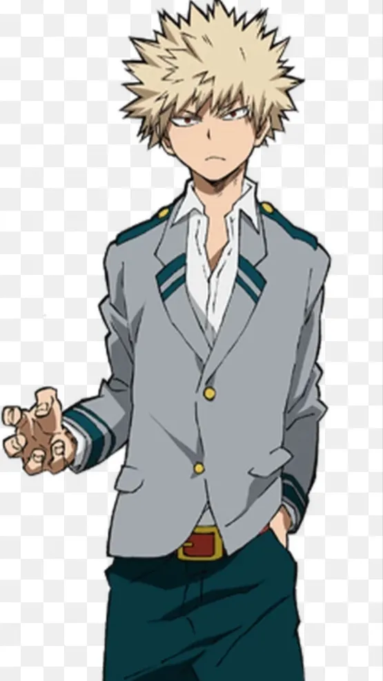 ai character: Bakugou  background