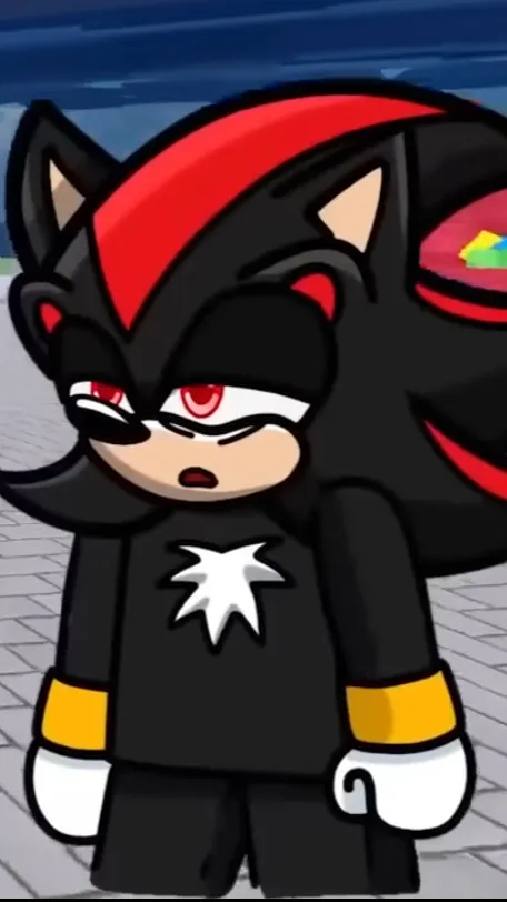 ai character: Speedyblox shadow  background